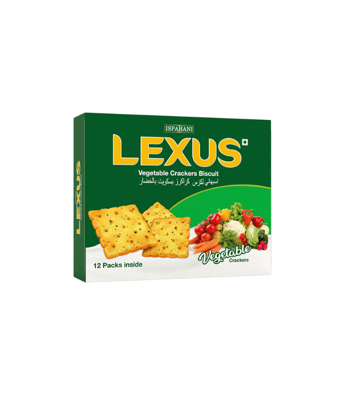 Bisk Club Lexus Vegetable Crackers Biscuit