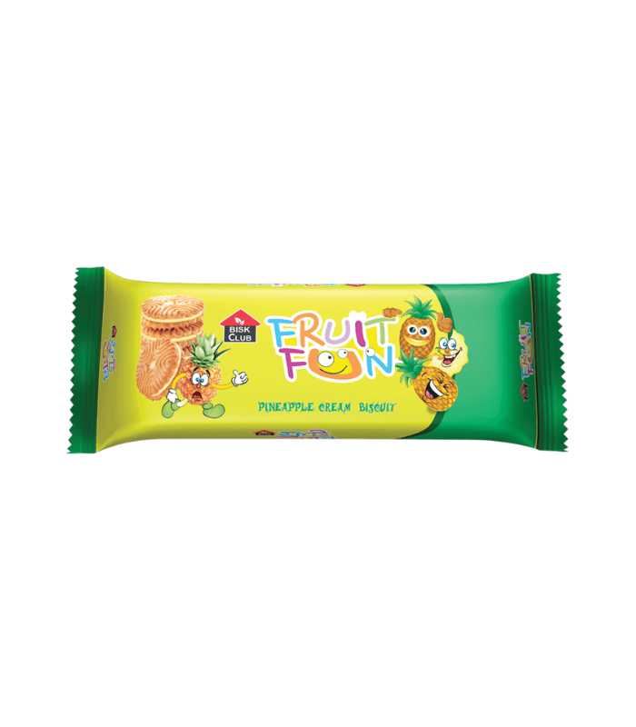 Fruit Fun Pineapple Cream Biscuit