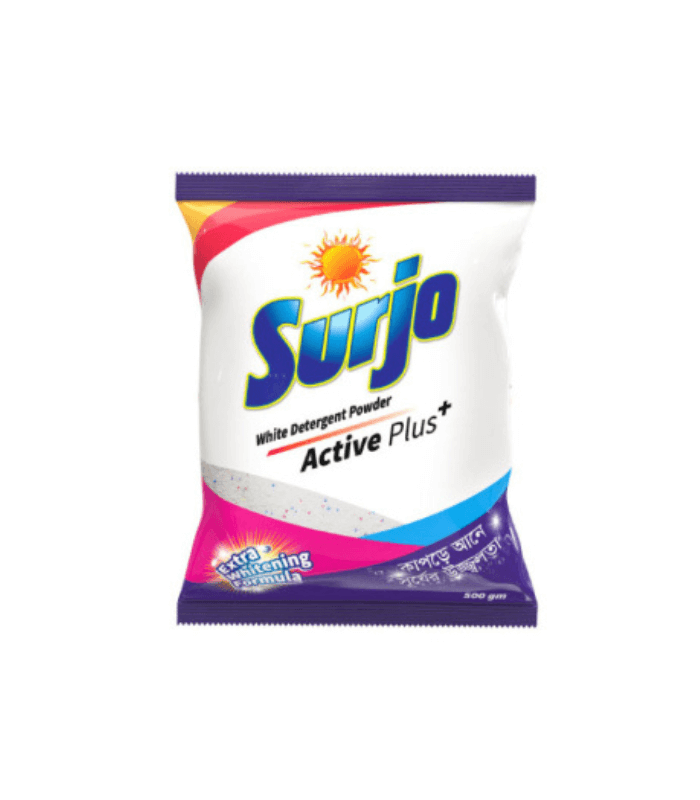 Surjo White Detergent Powder 500gm