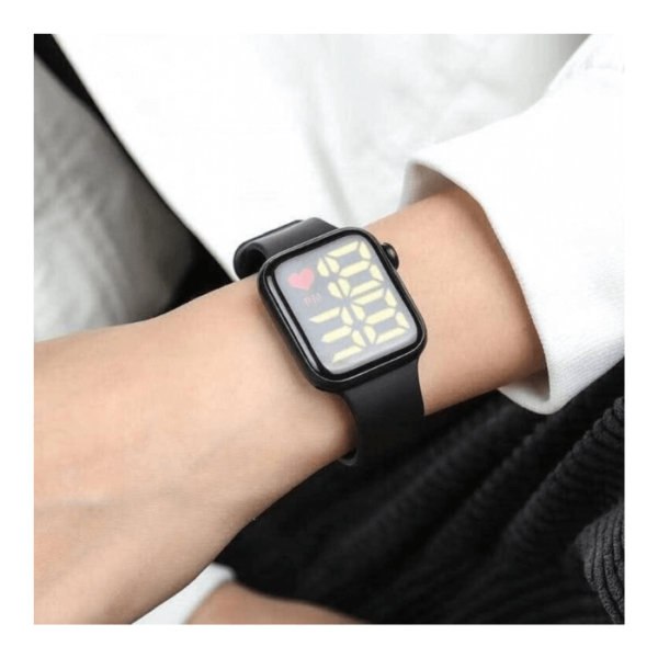 Anti-Air LED Digital Sports Watch , Water Resistance LED Wrist Watch