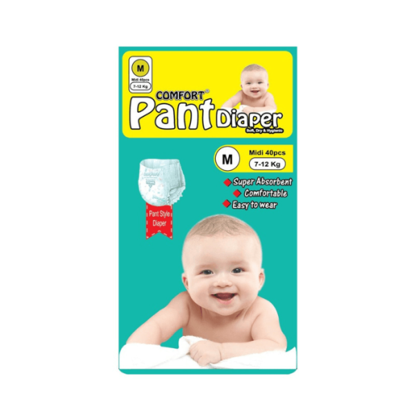 Comfort Baby Diaper Pant M (7-12 Kg)