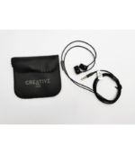 Creative High Bass Audio Earphone With Pouch EP-530 - Black-1