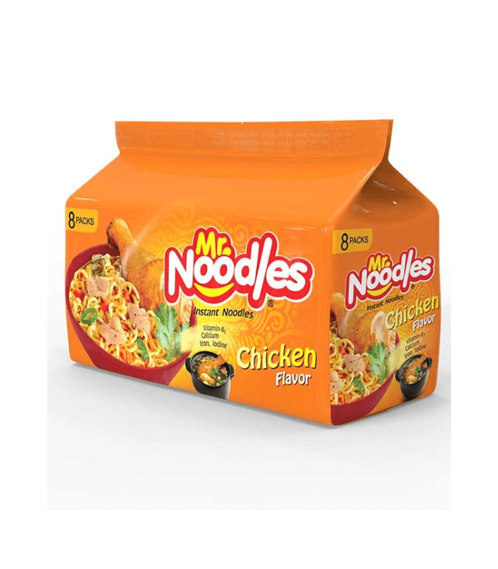 Mr. Noodles 8pcs Chicken 496gm (62gmx8pcs)