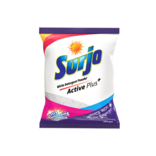 Surjo White Detergent Powder 500gm